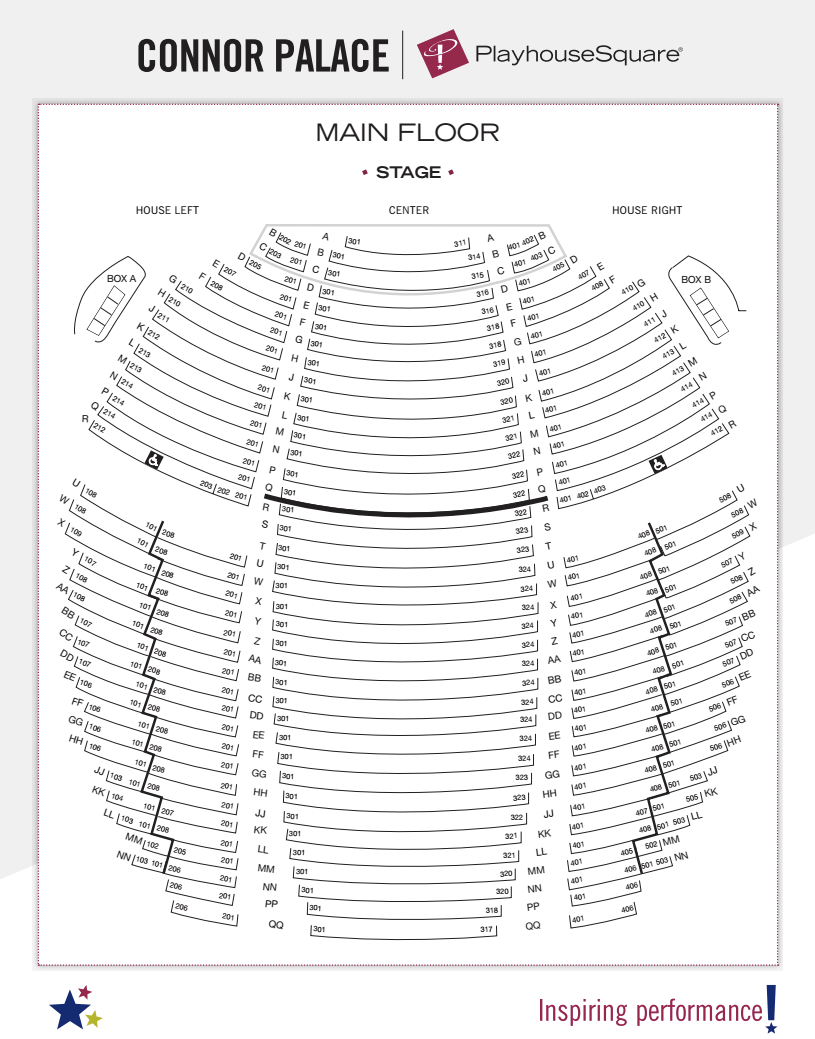 Playhouse Square Seating Chart