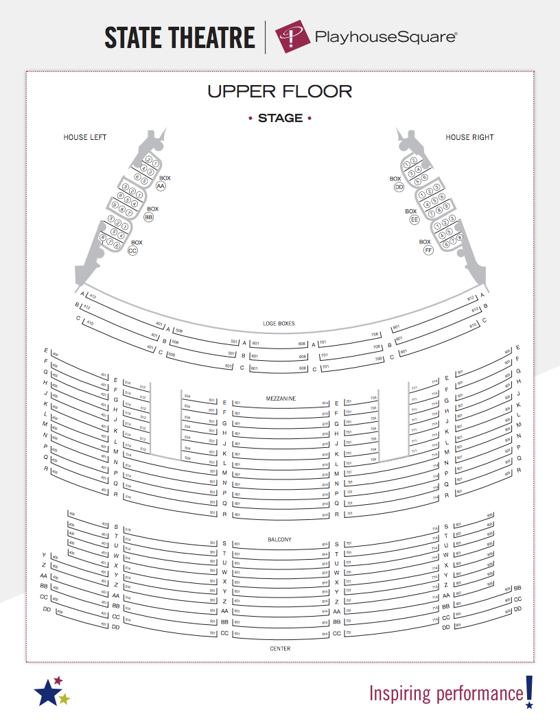 Keybank State Theater Cleveland Seating Chart