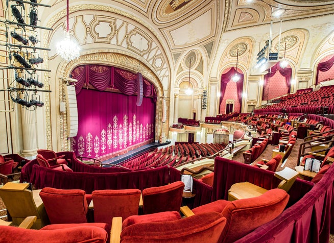 Ohio Theatre Seating Chart View