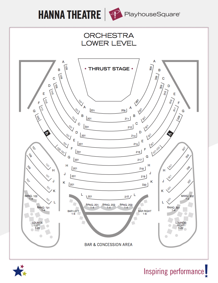 Connor Palace Playhouse Square Seating Chart