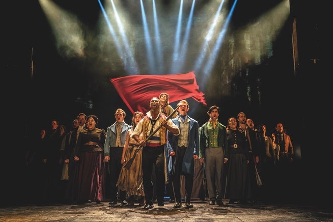 01.	“One Day More” from Les Misérables. Photo by Johan Persson.