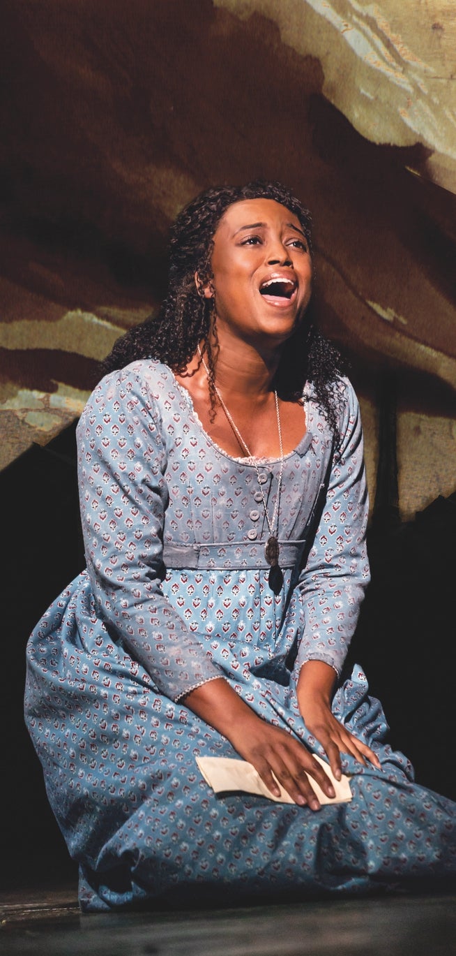 04.	Chanice Alexander-Burnett as Fantine from Les Misérables. Photo by Johan Persson.