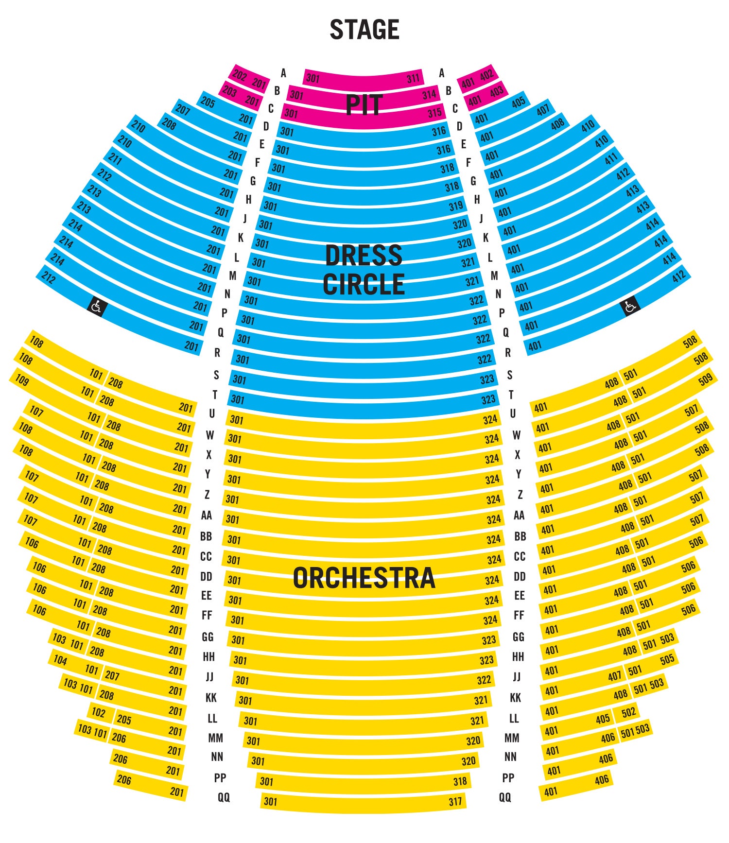 Theatre Cleveland Seating Chart