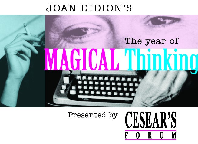 Joan Didion's THE YEAR OF MAGICAL THINKING | Playhouse Square