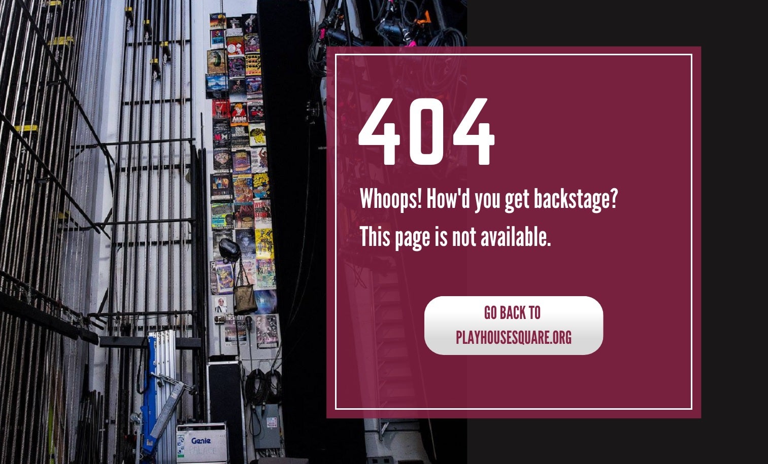 404 - Page Not Found